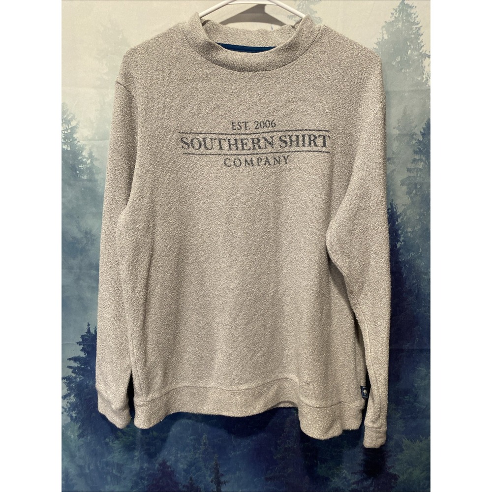 Women's Southern Shirt Company Gray Sweatshirt Pullover Size Medium